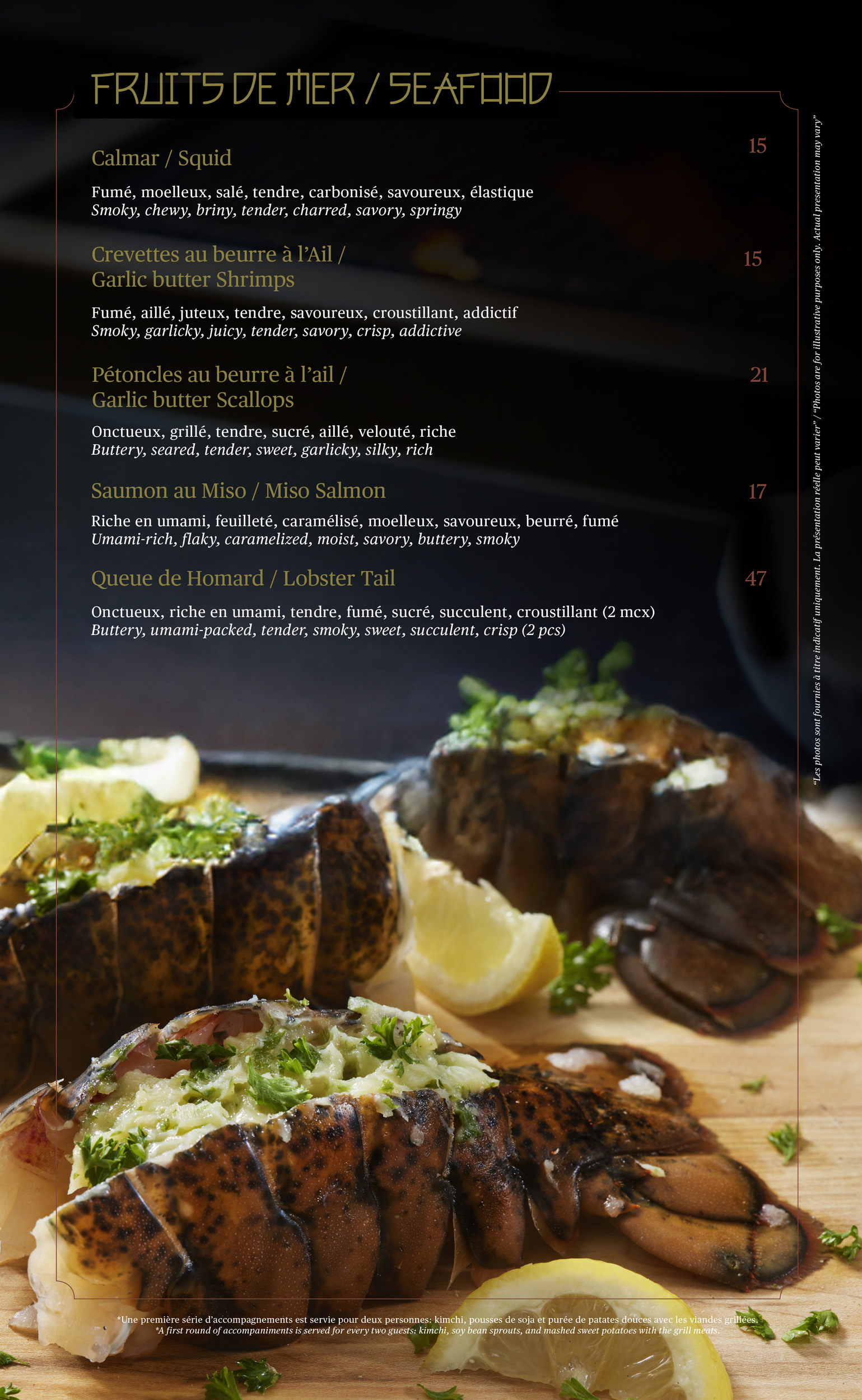 Menu Yakiniku 8